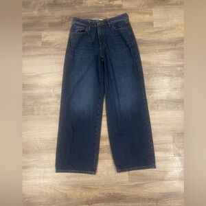Universal Thread Relaxed Wide Leg Jeans - Dark Wash - Size 8R